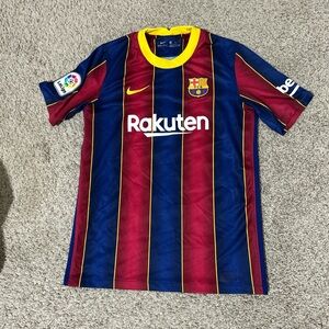 Nike Kids Barcelona Jersey - Blue, Red, and Yellow